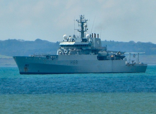 Корабль ВМС Великобритании HMS Enterprise