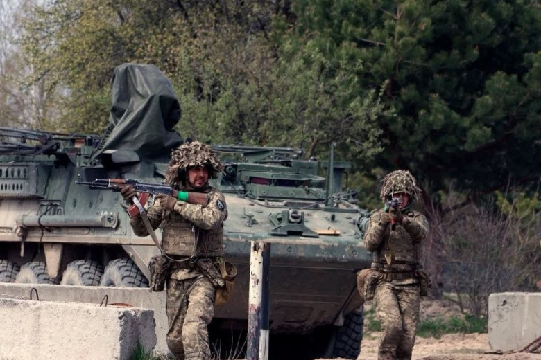 Военнослужащие ВСУ