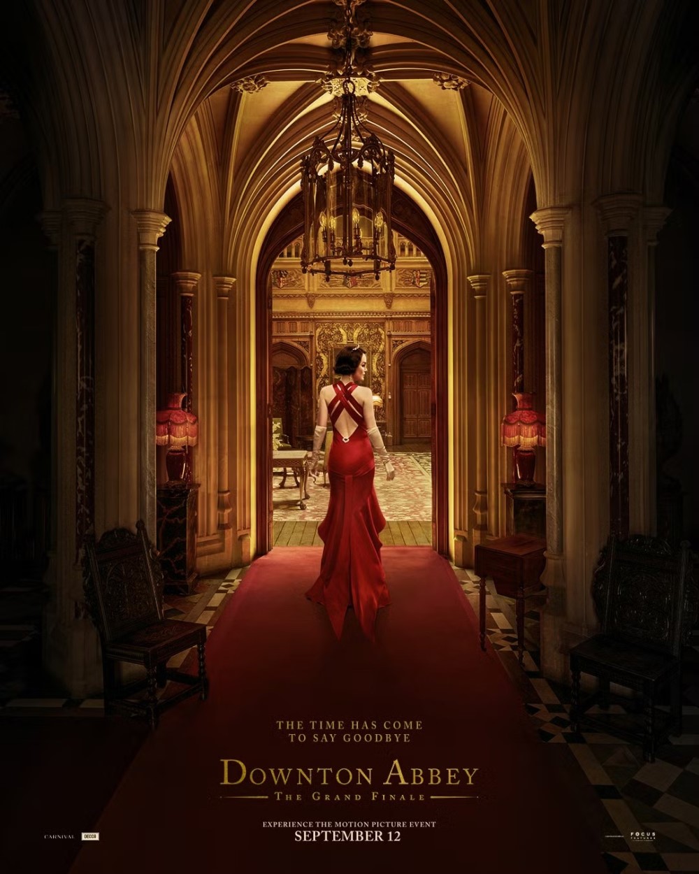Постер фильма «Аббатство Даунтон: Грандиозный финал» (2025) / Фото: Focus Features