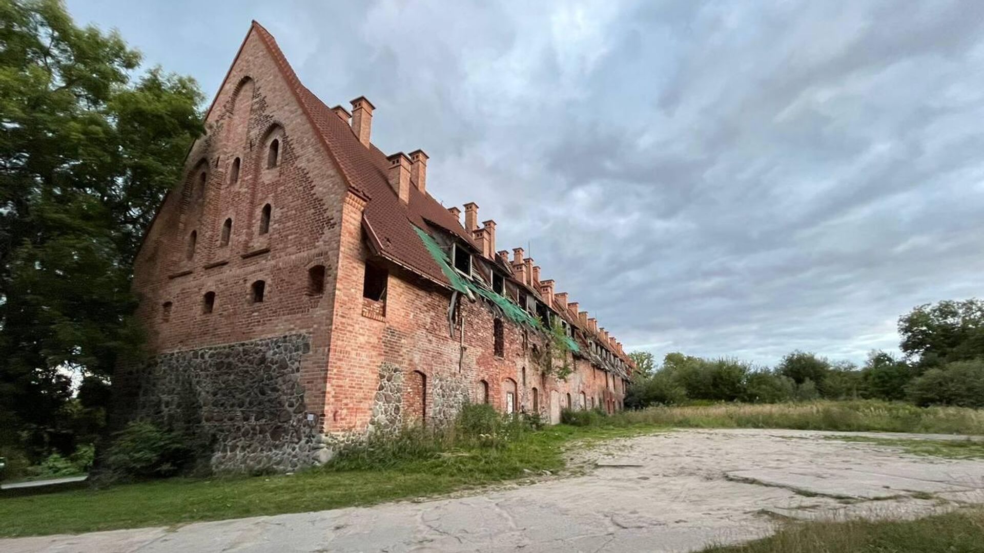 Замок Прейсиш-Эйлау в Багратионовске