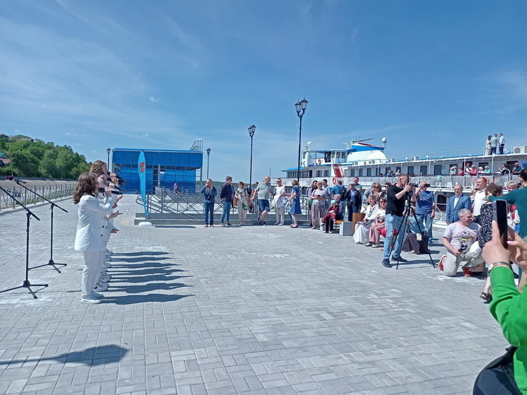 В Козьмодемьянске официально открыт новый причал
