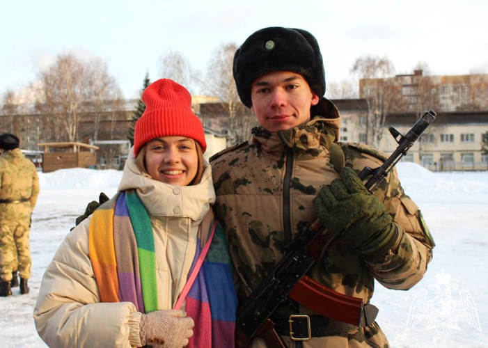 Более ста военнослужащих осеннего призыва приняли присягу в Центре подготовки личного состава Северо-Западного округа Росгвардии