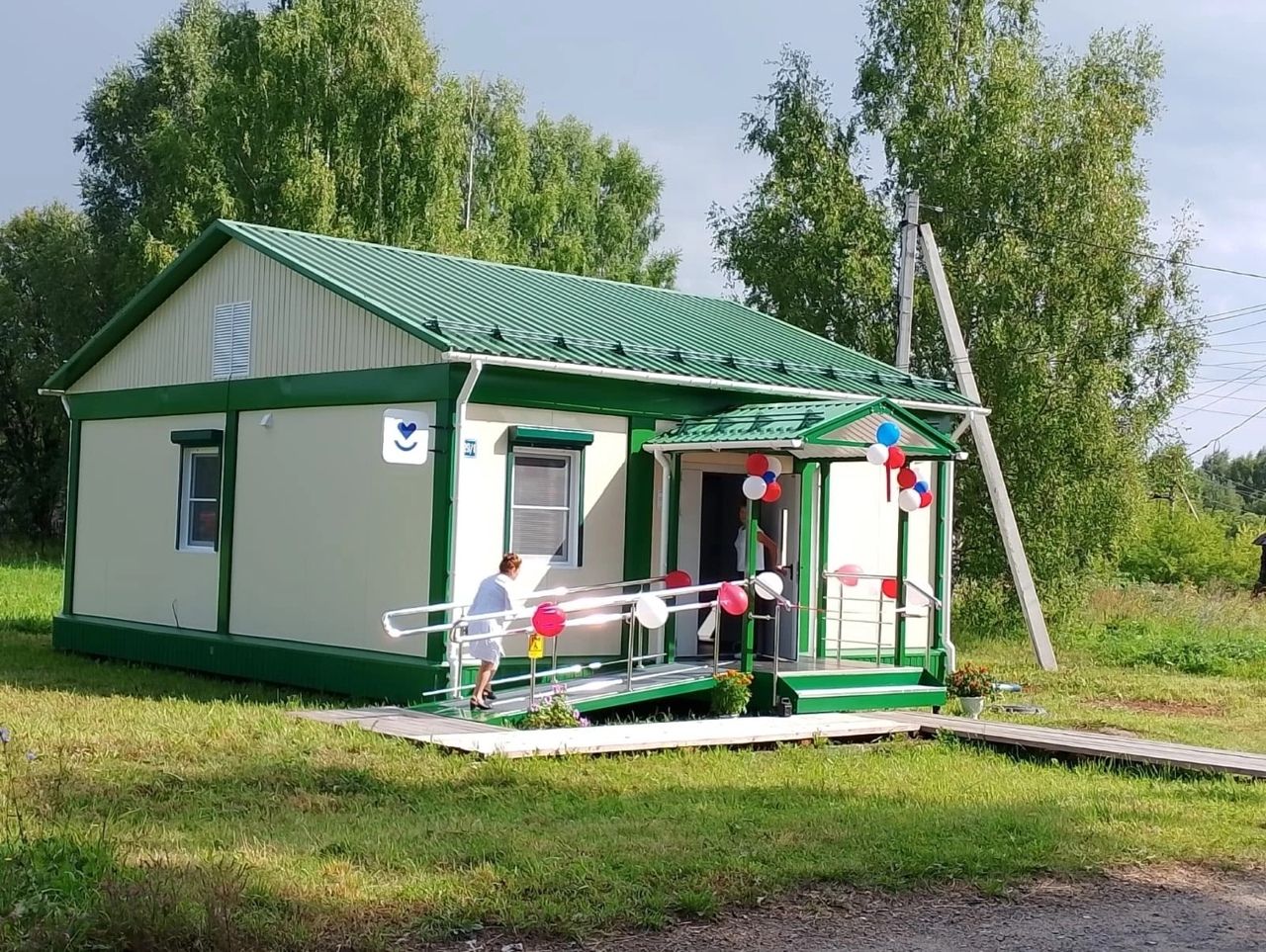 В Кикнурском районе возвели новый фельдшерский пункт