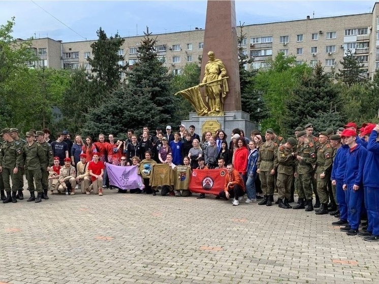 Юнармейцы Краснодара поучаствовали в акции «Верни герою имя»