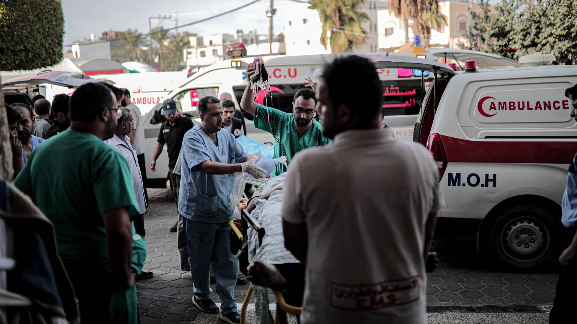 Израильская армия обстреляла детскую больницу в Газе