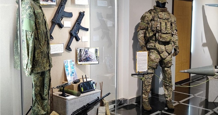 Концерн «Калашников» представил оружие СВО на выставке спецназа в Ижевске