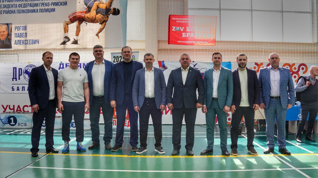 В Балаково состоялось официальное открытие Кубка России по греко-римской борьбе