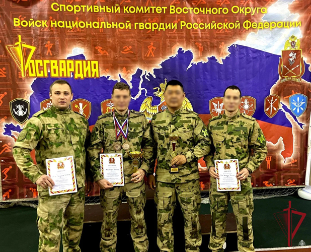 Росгвардейцы Бурятии стали призёрами Чемпионата Восточного округа по военно-спортивному многоборью