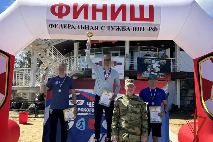 Спортсмены из Тувы успешно выступили на чемпионате Сибирского округа Росгвардии по легкоатлетическому кроссу и служебному биатлону