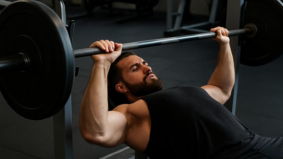 Жим лёжа в наклоне