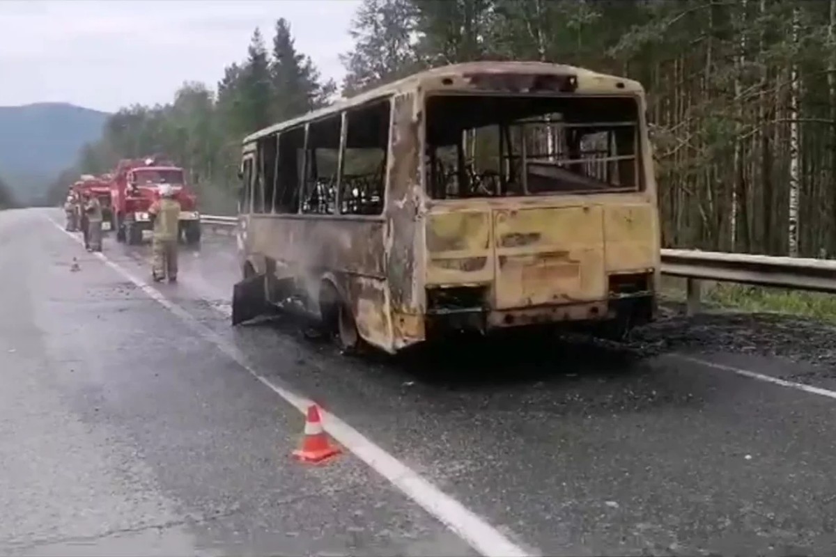 Москва сгорела целиком