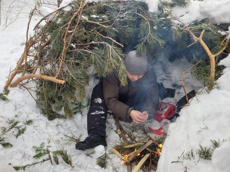 Выживание в лесу зимой