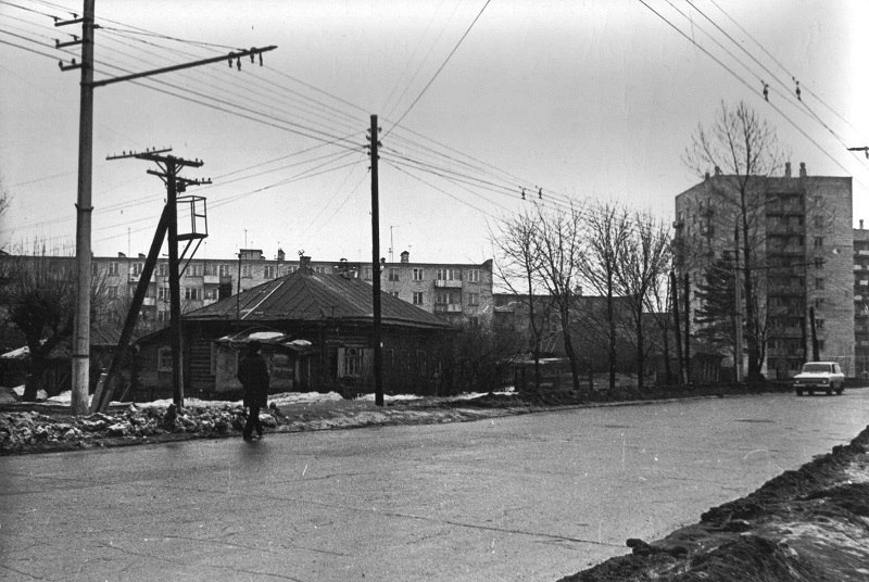 Тула 70. Ленинский проспект в 70 х годах. Тула 00х годов. Криволучье Тула на фото 70-х.