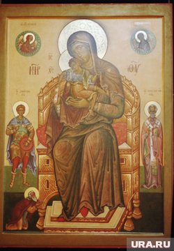 Чудотворная икона Божией Матери «Достойно есть» ранее называлась «Милующая»