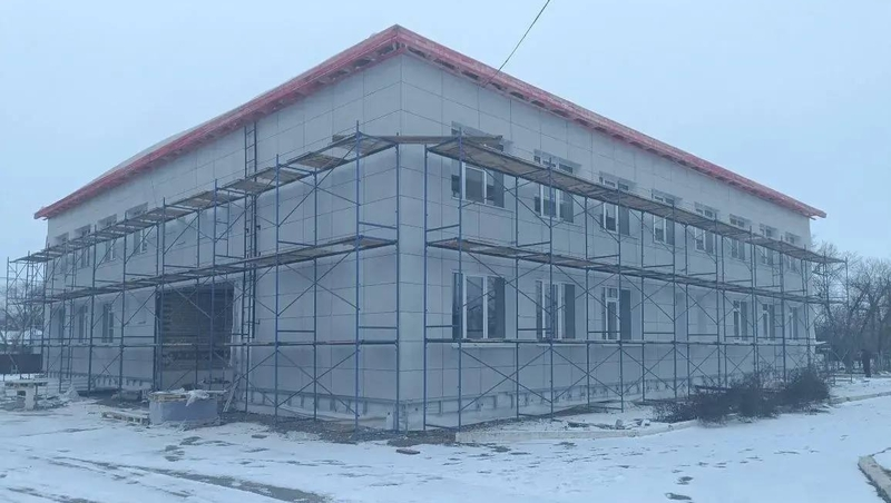 В двух школах Труновского округа завершили демонтажные работы