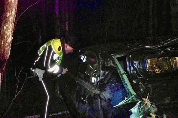 Под Артемовским пьяный водитель «Форда» вылетел с дороги и «убил» пассажирку - Фото 1