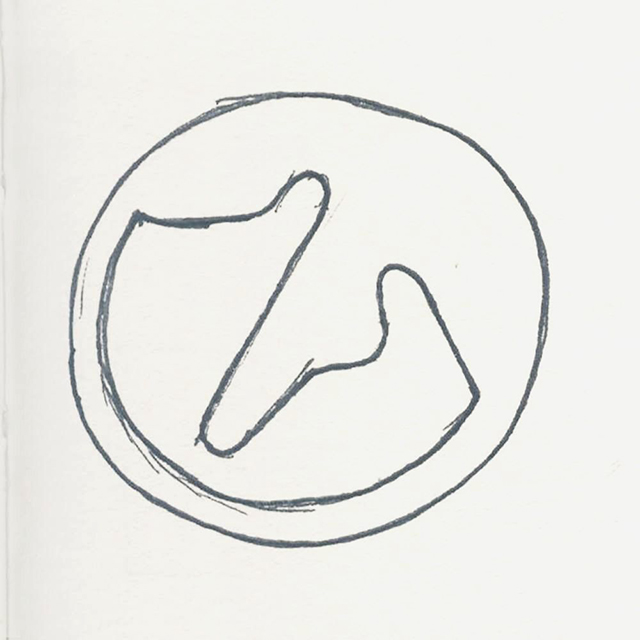 Эскиз логотипа Aphex Twin