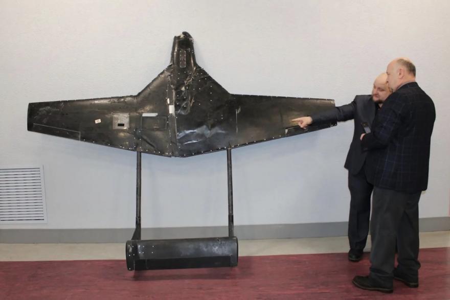 Музей УМВД Курганской области пополнился сбитым в СВО дроном