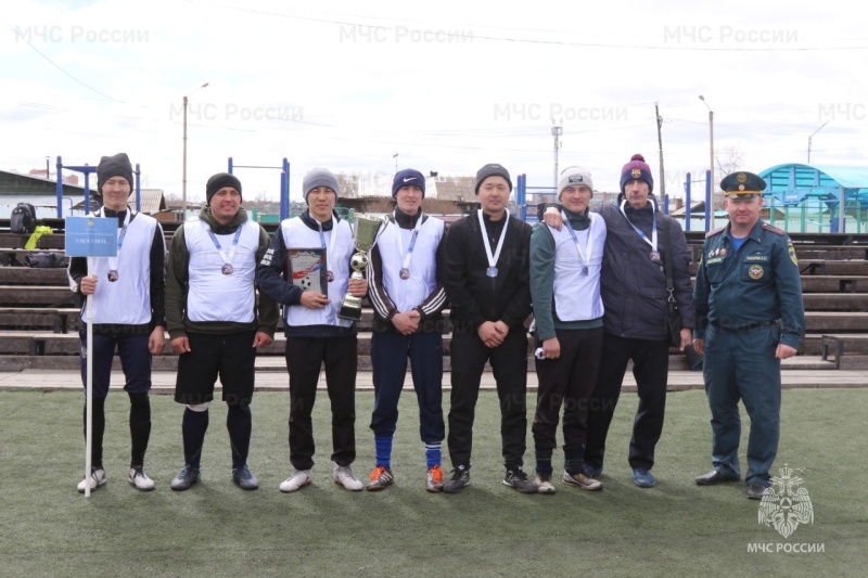Турнир по мини-футболу среди забайкальских пожарных прошёл в Чите