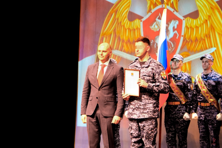 В Калининграде состоялось торжественное мероприятие в честь Дня образования войск национальной гвардии (видео)