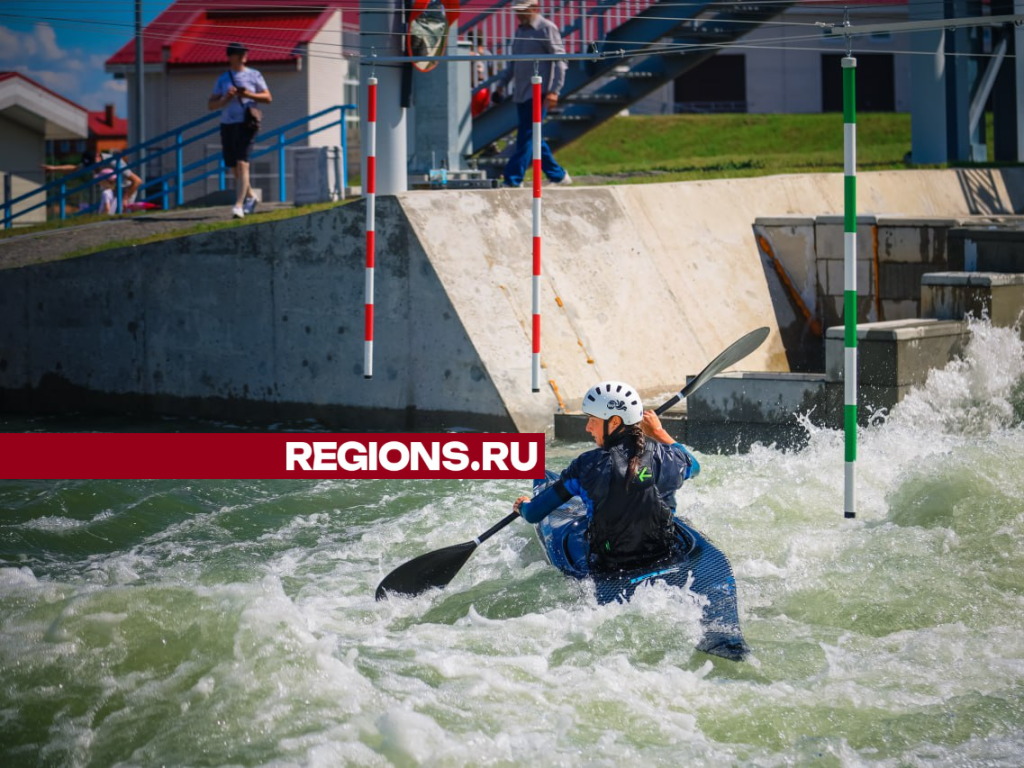 Чемпионы России по гребному слалому вернулись к тренировкам под Сергиевым Посадом