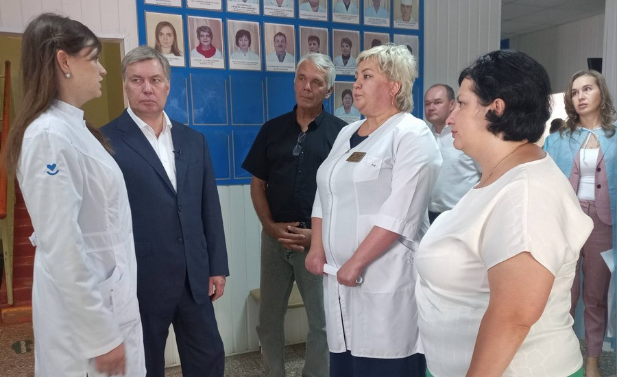 Поликлиника на Павловской. Воробьёв открыл 3 поликлинику в Павловском Посаде.
