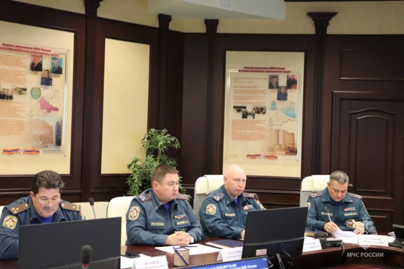 Заседание совета руководителей территориальных органов МЧС в УрФО