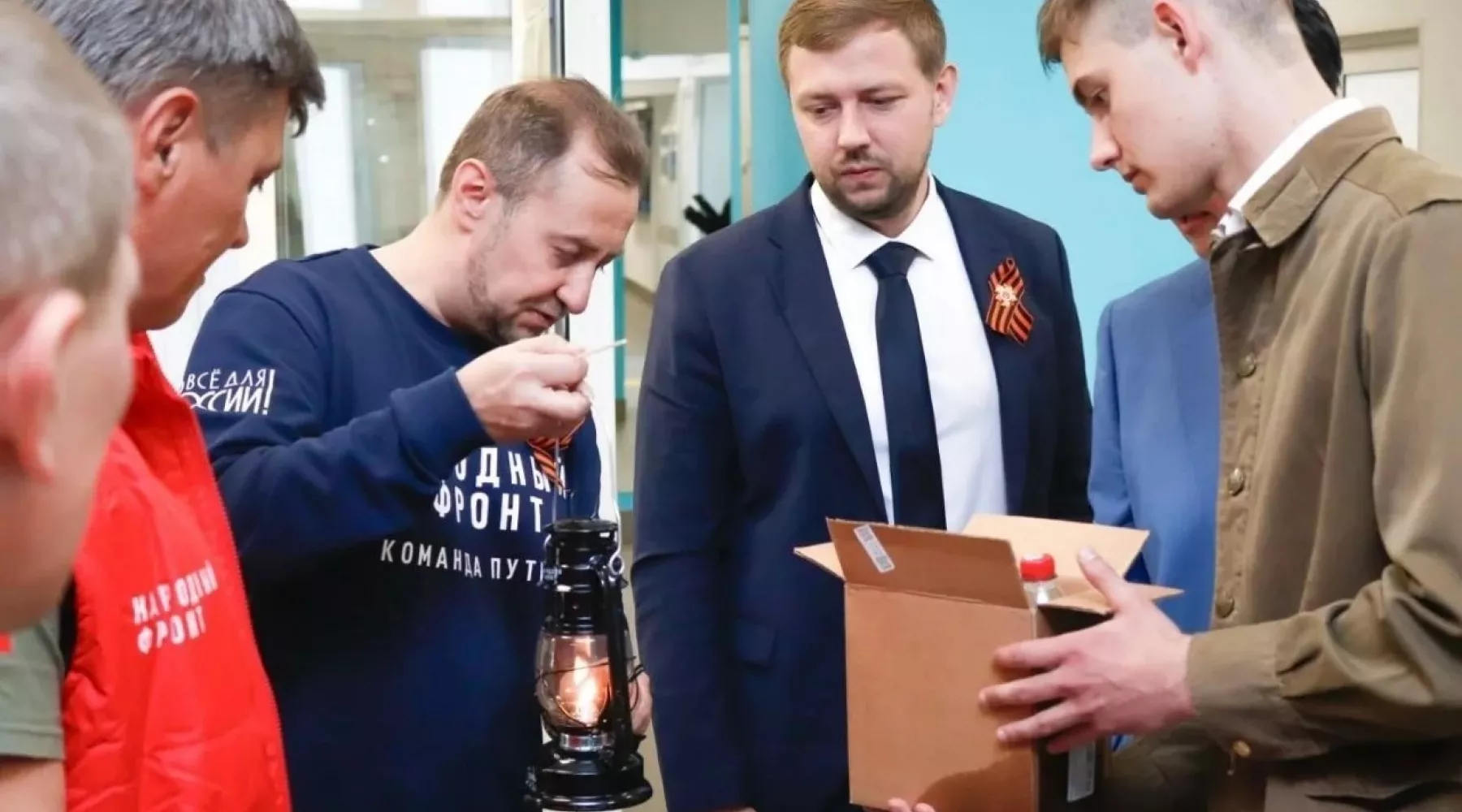 Частица Вечного огня из Москвы передана Бийскому филиалу АлтГПУ