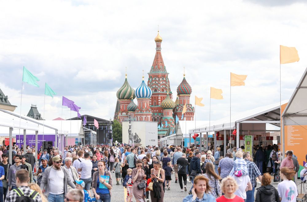 В Москве завершил работу крупнейший книжный фестиваль «Красная площадь»