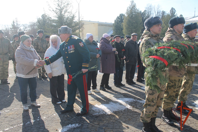 Торжественные мероприятия, посвященные Дню войск национальной гвардии России, прошли в Северском соединении Росгвардии