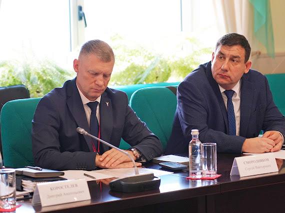президент ТПП Амурской области Сергей Смородников, председатель ТПП Еврейской автономной области Михаил Половинко