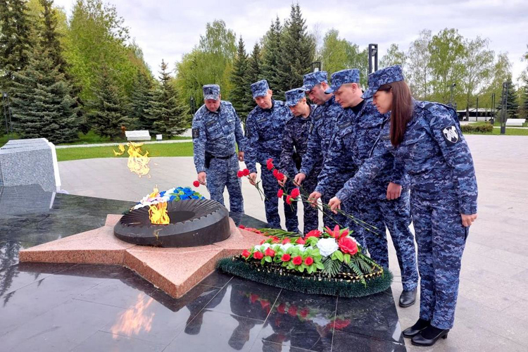Во вневедомственной охране Татарстана проходят мероприятия, посвящённые 79-летию Победы в Великой Отечественной войне