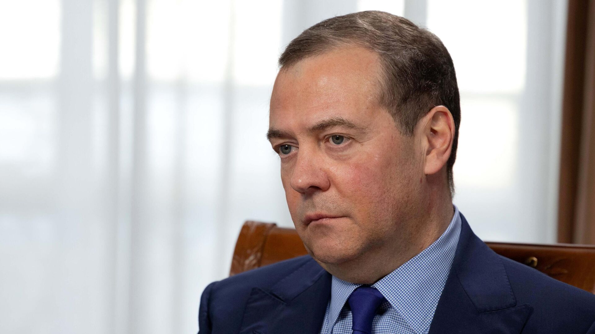 Заместитель председателя Совбеза РФ Д. Медведев дал интервью российским СМИ - Sputnik Грузия, 1920, 18.10.2025