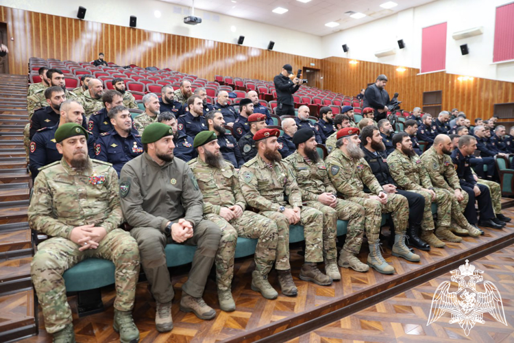 Начальник Управления Росгвардии по Чеченской Республике принял участие в межведомственном совещании в Грозном