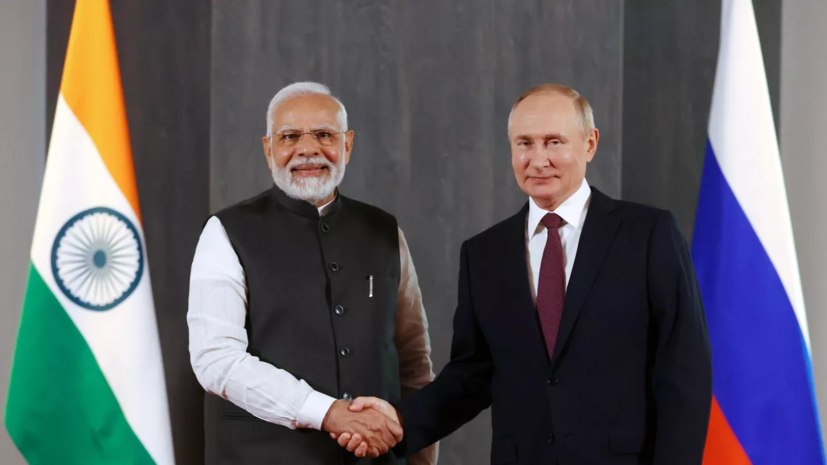 Премьер Индии Моди поздравил Путина с переизбранием на пост президента России