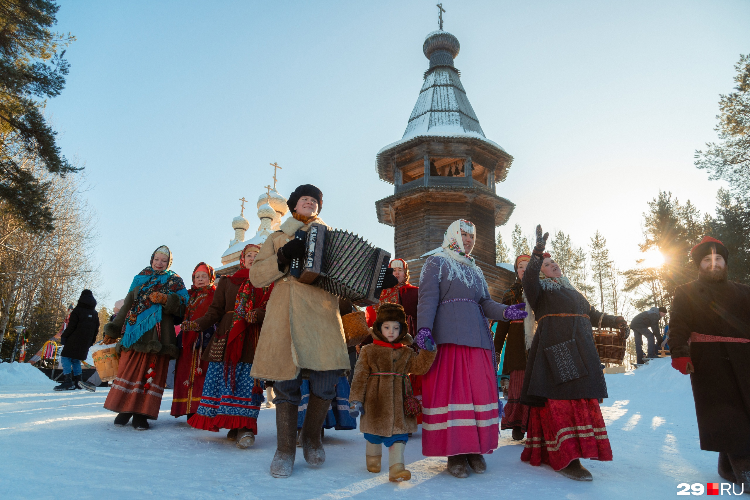 Открытие масленичной недели