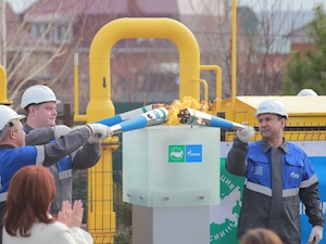 В городе Белокуриха Алтайского края введен в эксплуатацию газопровод для новых микрорайонов