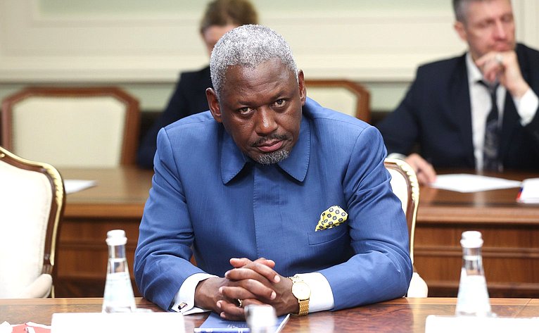 Константин Косачев провел встречу с заместителем Председателя Сената Республики Кения Катури Мурунги