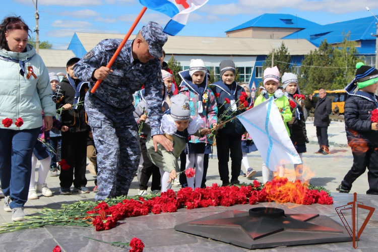 Росгвардия принимает участие в мероприятиях, посвященных Дню Великой Победы на Урале