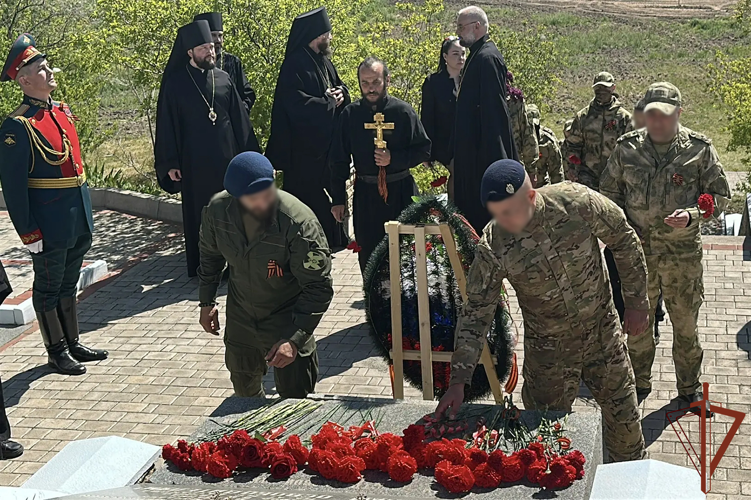 В Запорожской области росгвардейцы приняли участие в захоронении бойцов Красной Армии