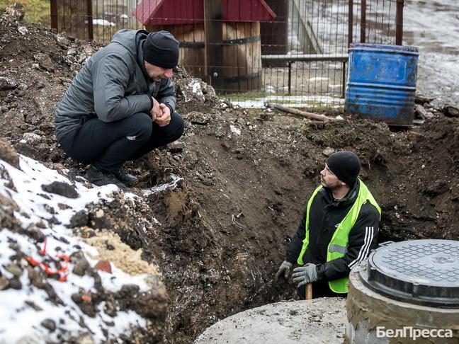 В посёлке Майском под Белгородом монтируют новую систему водоснабжения - Изображение 1