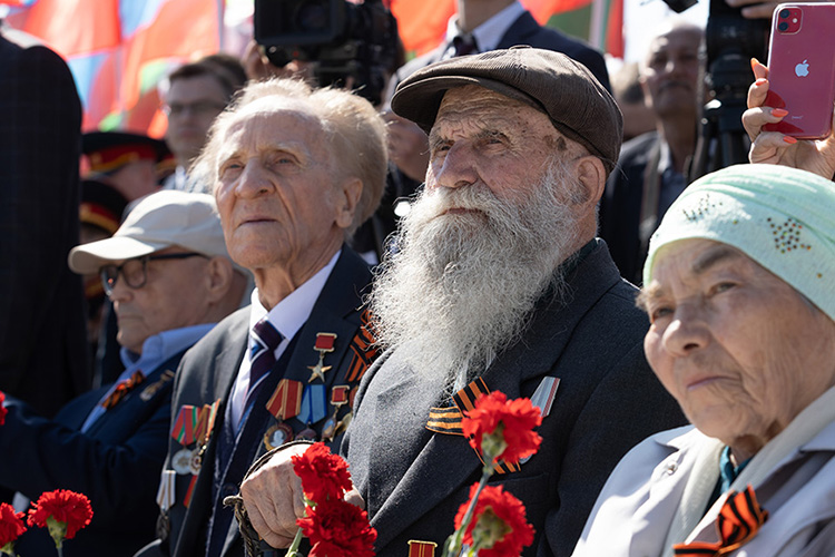 В столице Татарстана проживают 2634 ветерана — это 59 участников ВОВ
