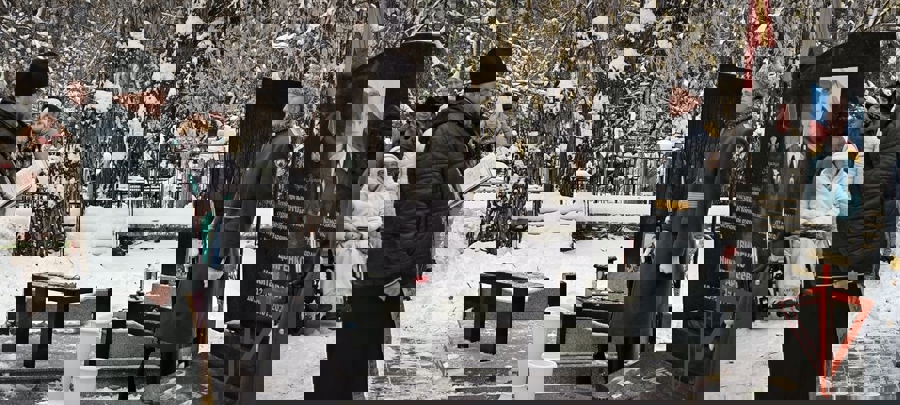 В Новосибирске увековечили память офицера Росгвардии Никиты Цвиренко