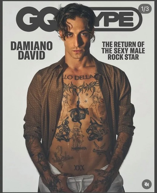 Дамиано Давид в журнале GQ
