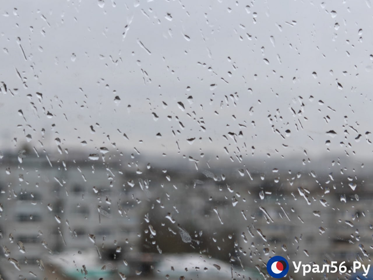 Дождь в Оренбурге. Фото из архива