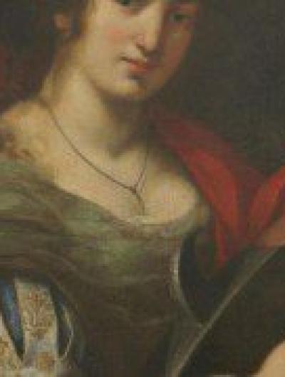 Неизвестный художник круга Якопо Виньяли (1592-1664) Святая Екатерина Александрийская_1_1