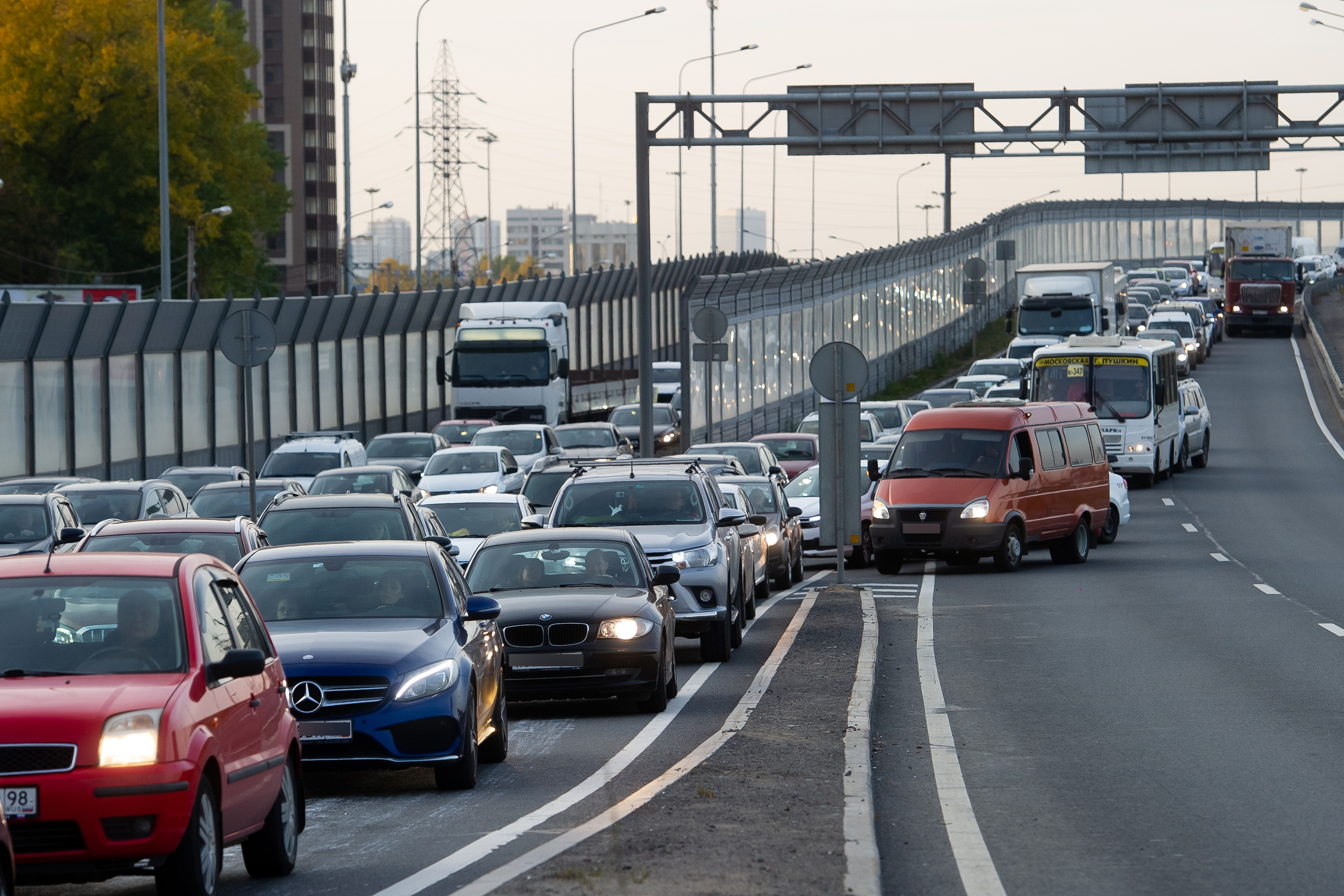 санкт петербург пробки