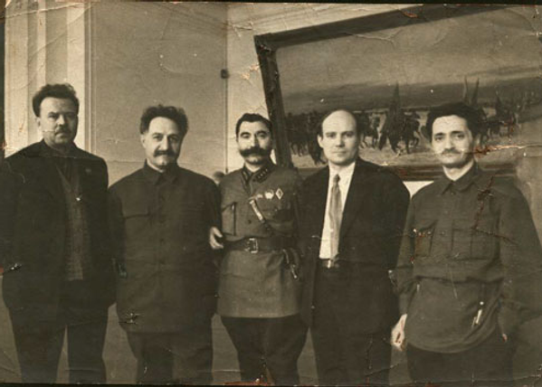 Сергей Орджоникидзе, Семен Буденный, Георгий Пятаков и Нестор Лакоба. - Sputnik Абхазия
