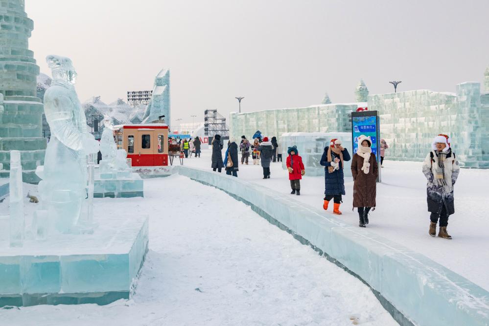 Харбин ледяной город 2019