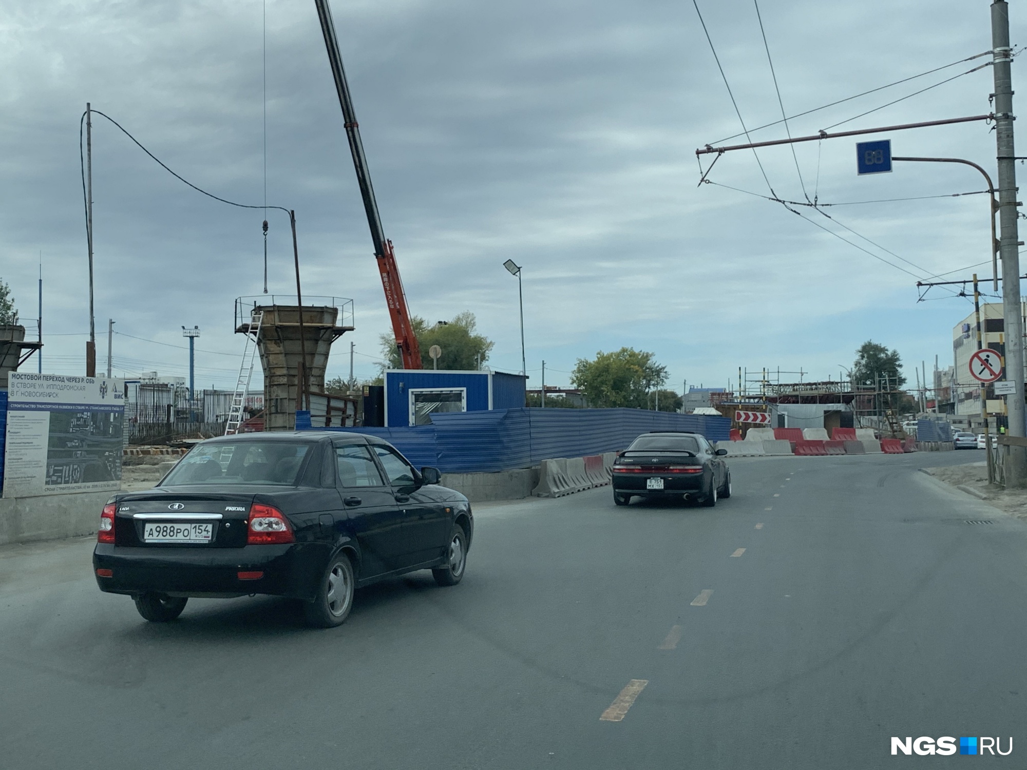 развязка на площади труда в новосибирске